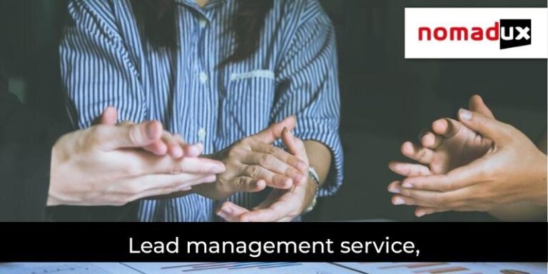 How does opting for a lead management service save you time?